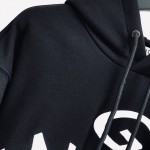 Givenchy Refracted embroidered hoodie Black