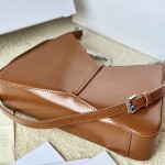 Givenchy Small Cut Out bag in Box leather with chain Tan