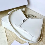 Givenchy Small Cut Out bag in Box leather with chain White