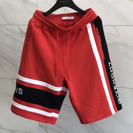 Givenchy Paris 4G Contrasting Short Red