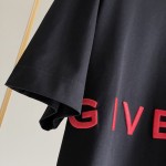 Givenchy 4G Embroidered Oversized T shirt Black/Red