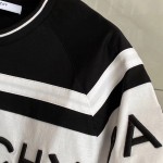 Givenchy Paris 4G Contrasting T shirt Black