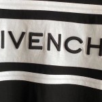 Givenchy Paris 4G Contrasting T shirt Black