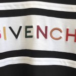 Givenchy Paris 4G Contrasting T shirt Black / Rainbow