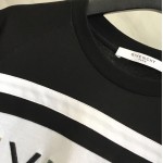 Givenchy Paris 4G Contrasting T shirt Black / Rainbow