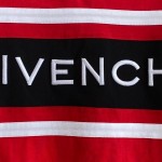 Givenchy Paris 4G Contrasting T shirt Red