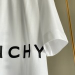 Givenchy 4G Embroidered Oversized T shirt White