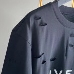 Givenchy Archetype oversized t-shirt with destroyed effect Black