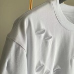 Givenchy Archetype oversized t-shirt with destroyed effect white