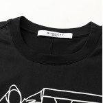 Givenchy Bambi Printed Oversized T shirt Black