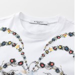 Givenchy Bird Printed Masculine T shirt White