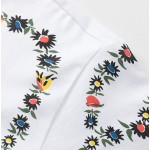 Givenchy Bird Printed Masculine T shirt White