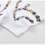 Givenchy Bird Printed Masculine T shirt White