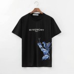 Givenchy Blue Birds Crane Printed Oversized T shirt