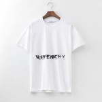 Givenchy Blurred Logo Oversized T shirt White