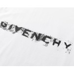 Givenchy Blurred Logo Oversized T shirt White