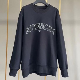 Givenchy Slim-fit sweatshirt in GIVENCHY College embroidered fleece