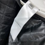 Givenchy contrasting-sleeves bomber jacket black