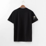 Givenchy Flowers Logo Oversized T shirt Black