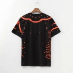 Givenchy Gemini Printed Oversized T shirt Black