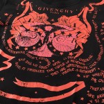 Givenchy Gemini Printed Oversized T shirt Black