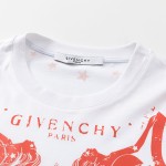 Givenchy Gemini Printed Oversized T shirt White