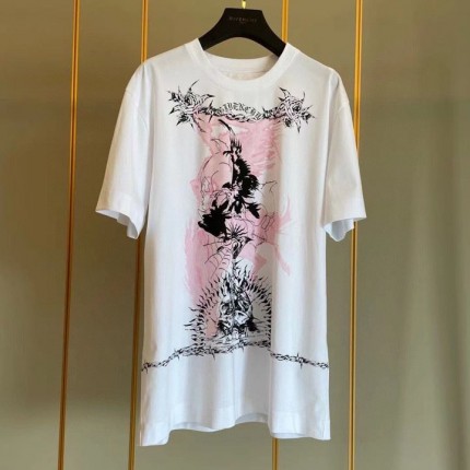 Givenchy Gothic printed oversized t-shirt White