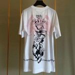 Givenchy Gothic printed oversized t-shirt White