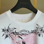 Givenchy Gothic printed oversized t-shirt White