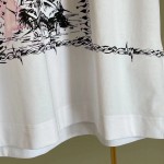 Givenchy Gothic printed oversized t-shirt White