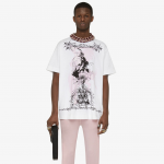 Givenchy Gothic printed oversized t-shirt White