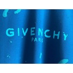 Givenchy Paris Destroyed Oversized T shirt Jean Blue