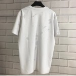 Givenchy Paris Destroyed Oversized T shirt White