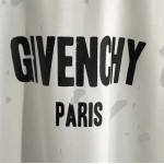 Givenchy Paris Destroyed Oversized T shirt White