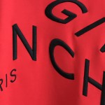 Givenchy Refracted embroidered hoodie Red