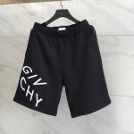 Givenchy Refracted slim fit embroidered short Black