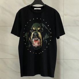 Replica Givenchy Rottweiler studded T shirt 