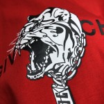 Givenchy Tiger slim fit t-shirt Red