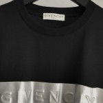 Givenchy T shirt with Latex Band Black