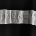 Givenchy T shirt with Latex Band Black