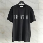 Givenchy T shirt with Latex Band Black / Black