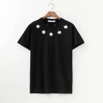 Givenchy vintage stars around t shirt black