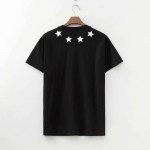 Givenchy vintage stars around t shirt black