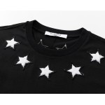 Givenchy vintage stars around t shirt black