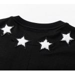 Givenchy vintage stars around t shirt black