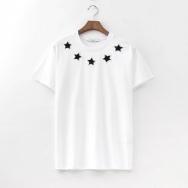 Givenchy vintage stars around t shirt white