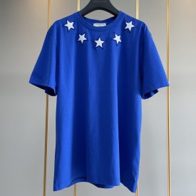 Givenchy vintage stars around t shirt blue