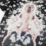 Givenchy Virgin Printed T shirt Black