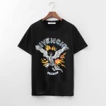 Givenchy Flame Wings Jesus Oversized T shirt Black