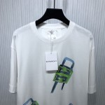 Givenchy 4G Lock oversized t-shirt in jersey White